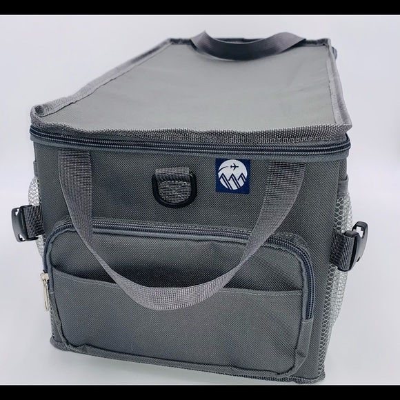 Car Seat Organizer for Kids! Zipper Lid, Cup Holders, and Seat Belt Attachments - Picture 4 of 8